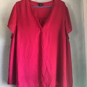 Torrid pink tunic